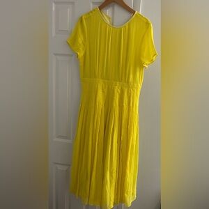 ☀️Yellow J Crew Dress. Size 12